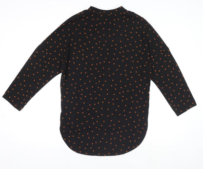 Womens UK Size 8 Rowen Avenue Black Basic Blouse