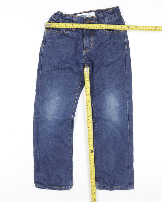 Girls UK Size 10 Years Old Navy Regular Fit Skinny Jeans