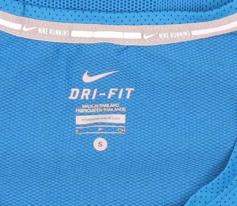 Boys UK Size S Nike Blue Basic T-Shirt