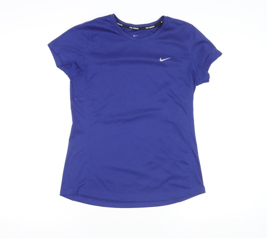 Mens UK Size M Nike Blue Running & JoggingGym & Training T-Shirt