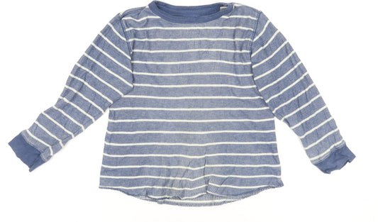 Boys UK Size 4-5 Years Gap Blue Basic T-Shirt