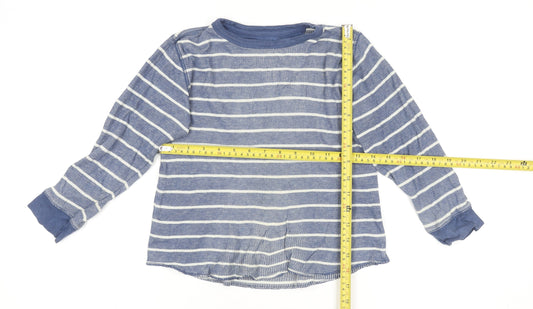 Boys UK Size 4-5 Years Gap Blue Basic T-Shirt
