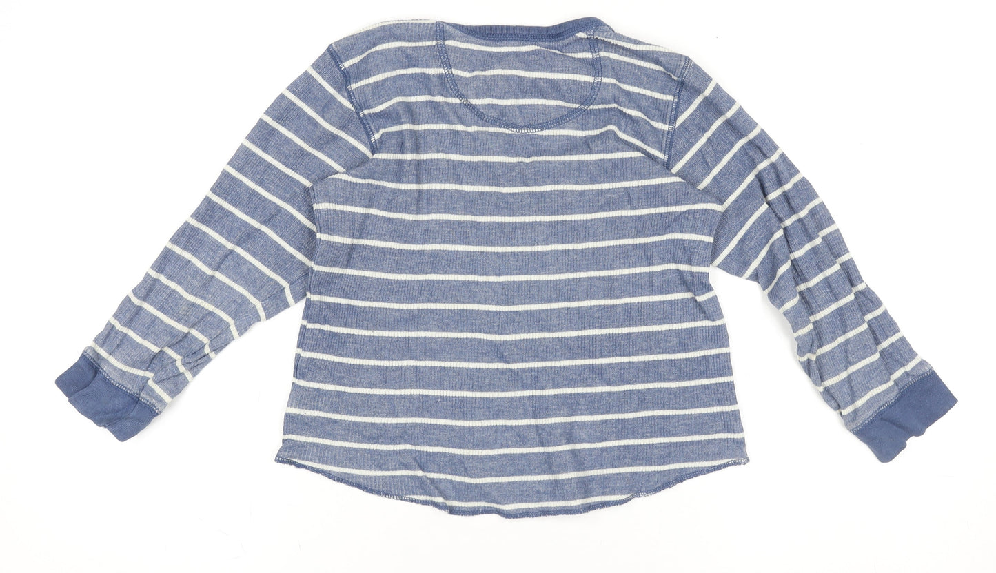 Boys UK Size 4-5 Years Gap Blue Basic T-Shirt