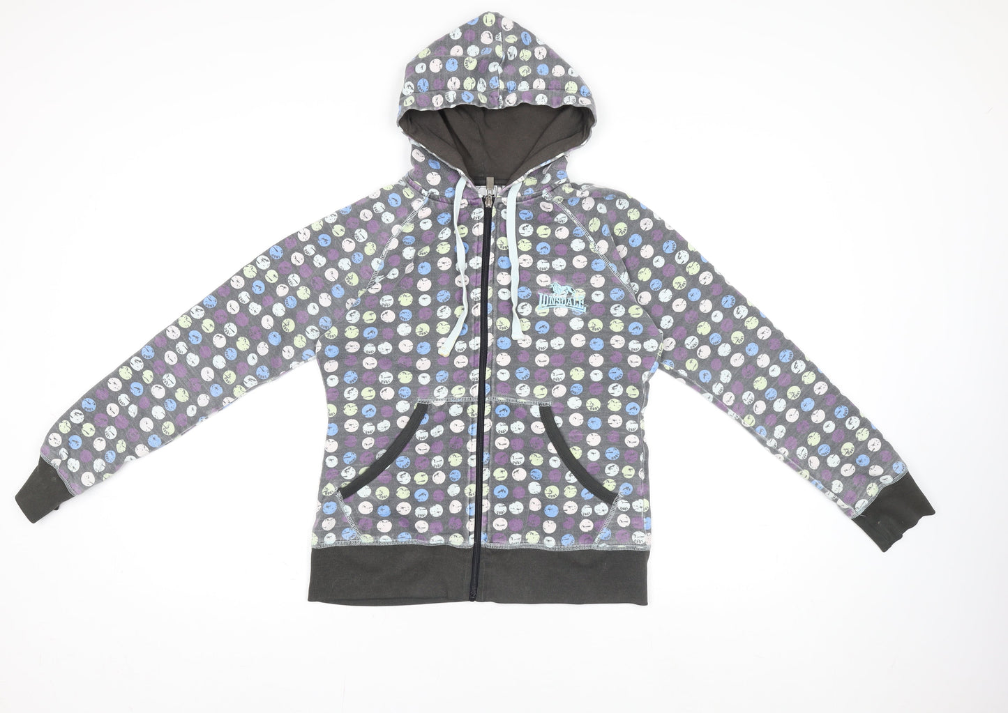 Lonsdale Women's Multicoloured Small Hoodie Jacket Full Zip