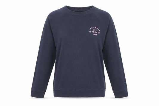 Womens UK Size 8 Jack Wills Blue Pullover Jumper