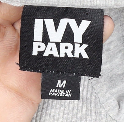 Womens UK Size M IVY PARK Grey Pullover Jumper