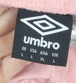 Womens UK Size L Umbro  Ankle Pink Leggings