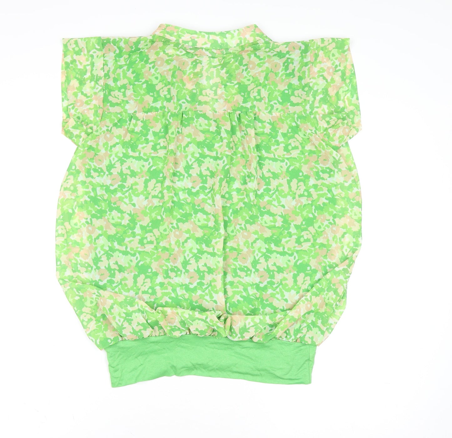 Womens UK Size S Kate & Pippa Green Tunic Blouse