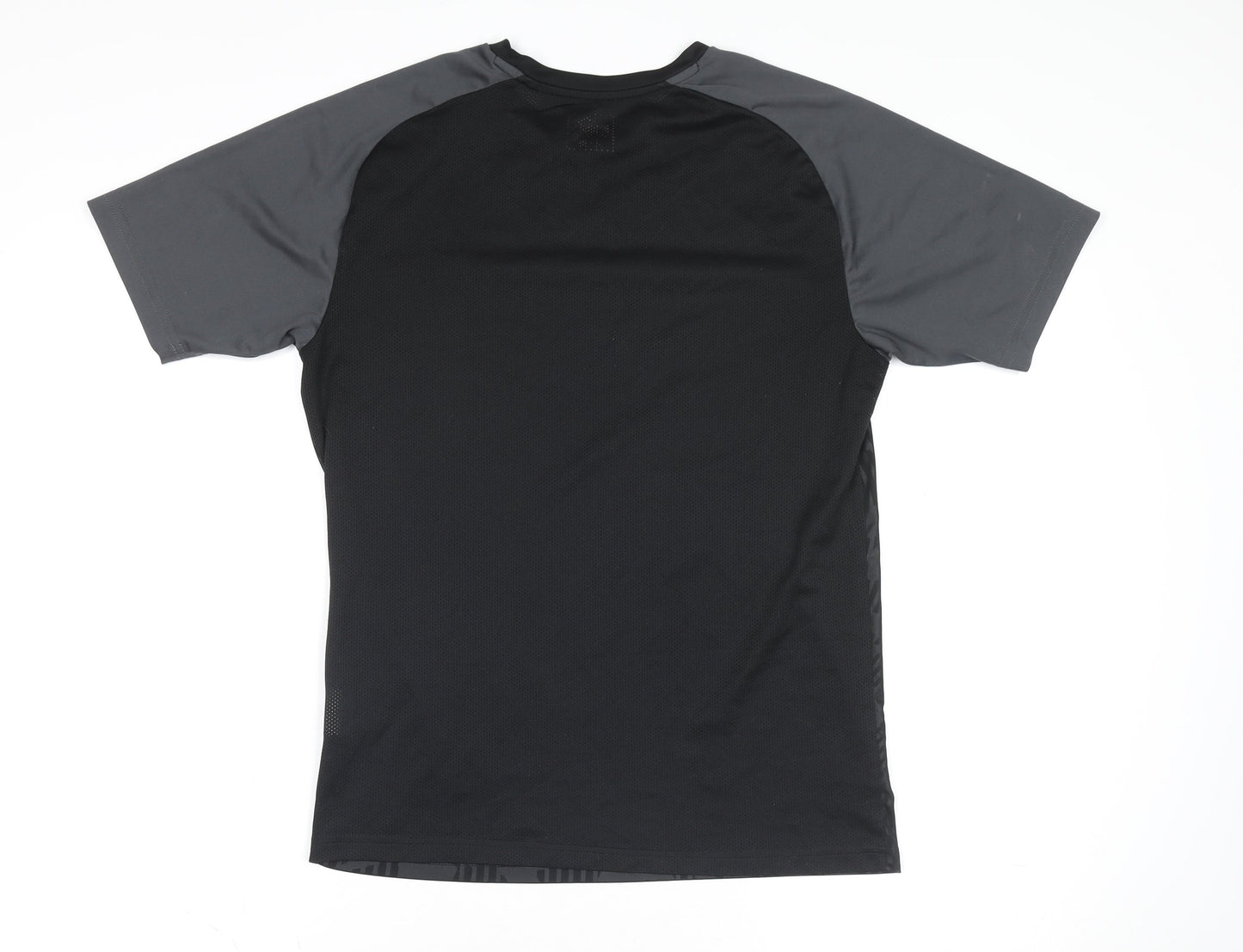 Puma Men's Black Small DryCELL Graphic Athletic T-Shirt