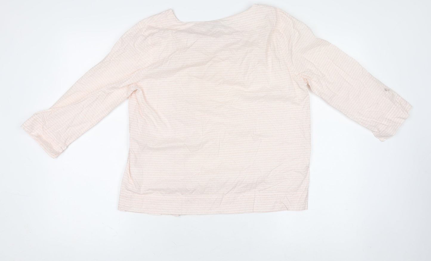 Womens UK Size M Kelly & Grace Beige Tunic Blouse