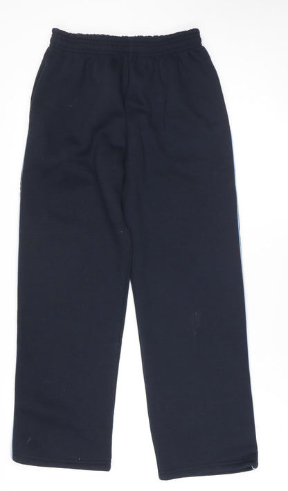Lynch's of Marino Girls Black 10-11 Years Track Pants Cotton Blend School Joggers