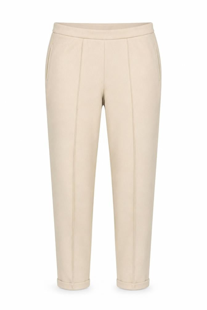 Womens UK Size M MNG Regular Fit Casual Workwear Beige Trousers