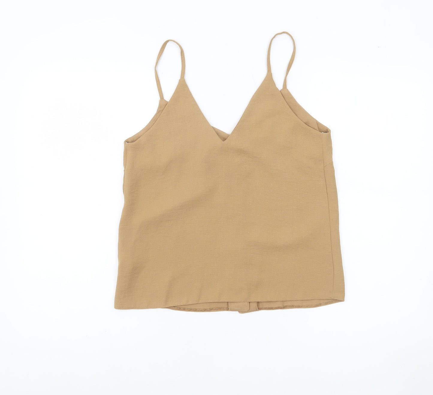 Womens UK Size 8 New Look Beige Camisole Tank