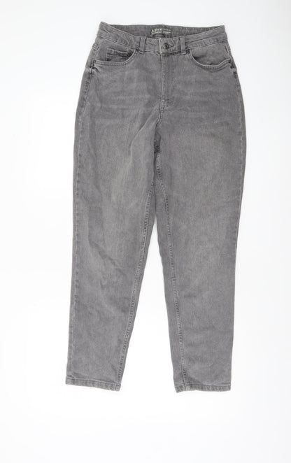 Womens UK Size 8 Primark Regular Fit Straight Grey Jeans