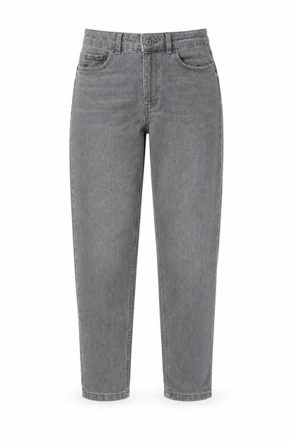Womens UK Size 8 Primark Regular Fit Straight Grey Jeans
