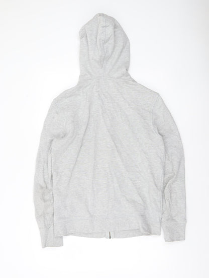 Mens UK Size S Jack Wills Grey Full Zip Hoodie