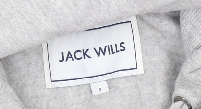 Mens UK Size S Jack Wills Grey Full Zip Hoodie