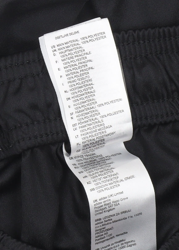 adidas Men's Black Athletic Shorts M Moisture Wicking Gym Wear