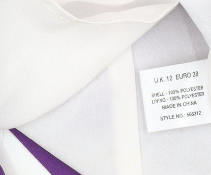 Minuet Petite Women Purple Size 12 Sheath Knee Length Dress