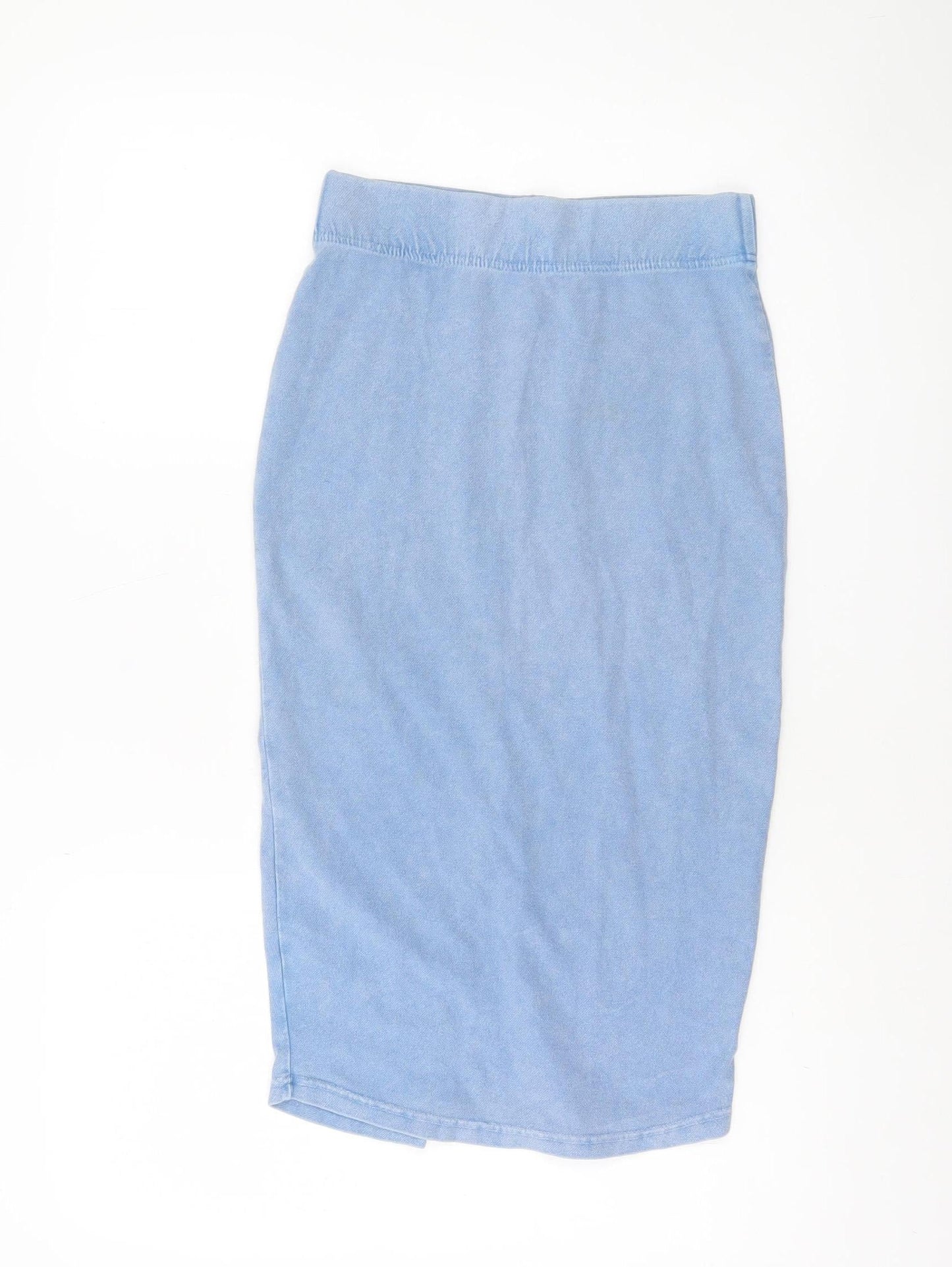 Womens UK Size 8 River Island Straight & Pencil Denim Skirt