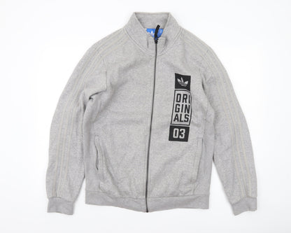 Adidas Men’s Grey Originals 03 Full Zip Track Jacket M