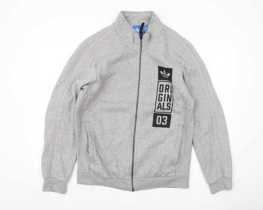 Adidas Men’s Grey Originals 03 Full Zip Track Jacket M
