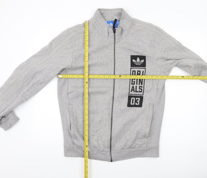 Adidas Men’s Grey Originals 03 Full Zip Track Jacket M