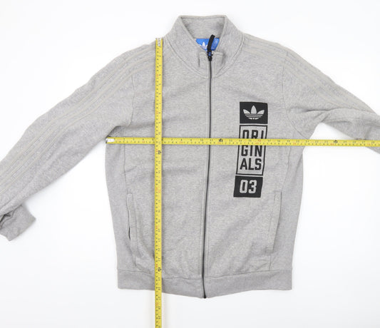 Adidas Men’s Grey Originals 03 Full Zip Track Jacket M