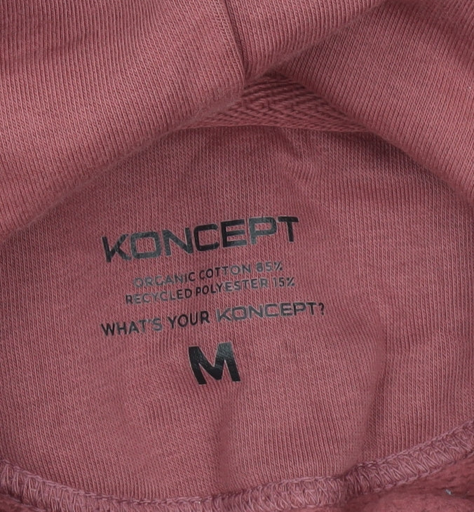 Mens UK Size M Koncept Pink Pullover Hoodie