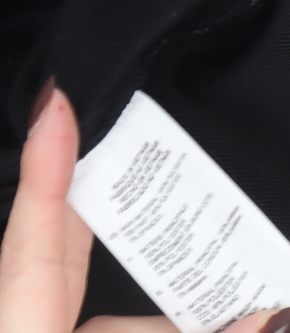 Adidas Men's Black Full Zip Sports Jacket Size M Regular Fit