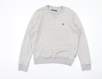 Mens UK Size S French Connection Grey Pullover Sweatshirt