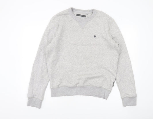 Mens UK Size S French Connection Grey Pullover Sweatshirt