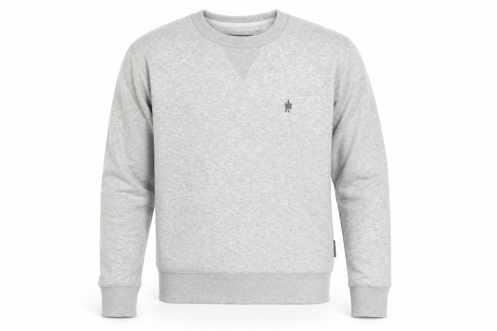 Mens UK Size S French Connection Grey Pullover Sweatshirt