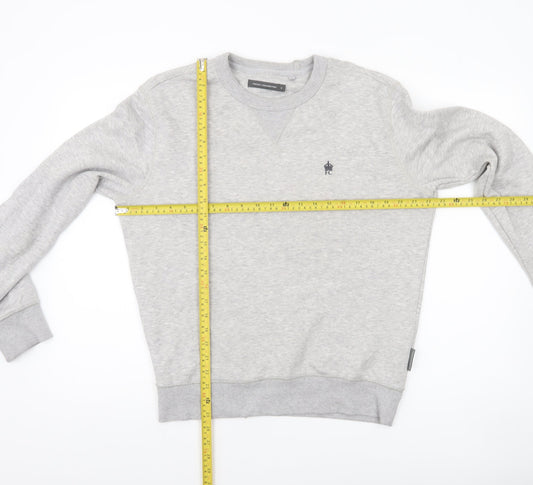 Mens UK Size S French Connection Grey Pullover Sweatshirt