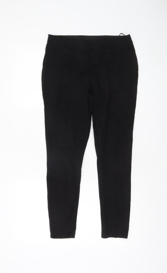 Womens UK Size M Dunnes Slim Fit Leggings Black Trousers