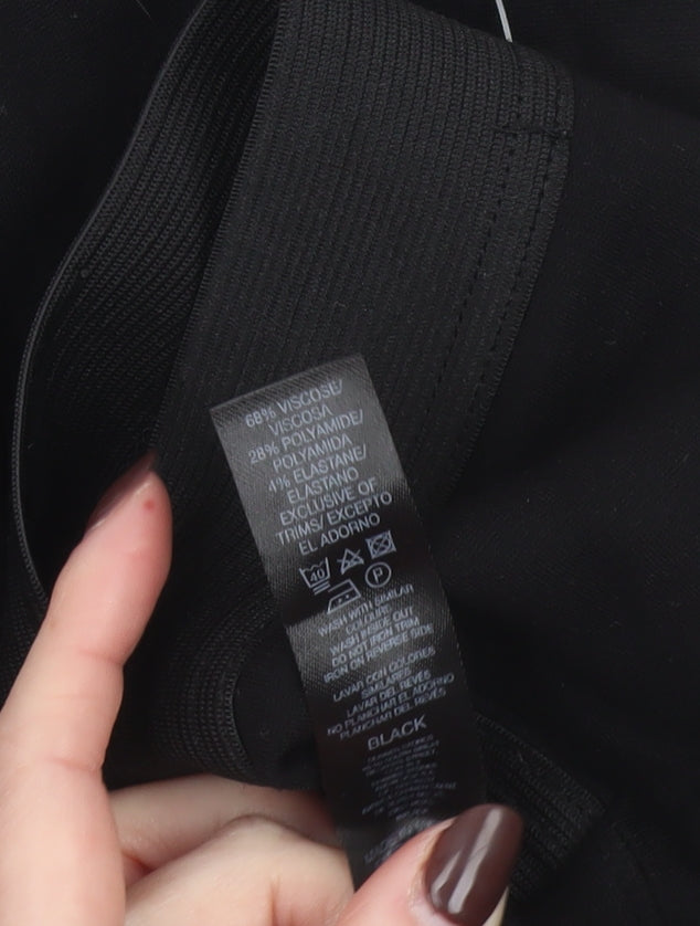Womens UK Size M Dunnes Slim Fit Leggings Black Trousers