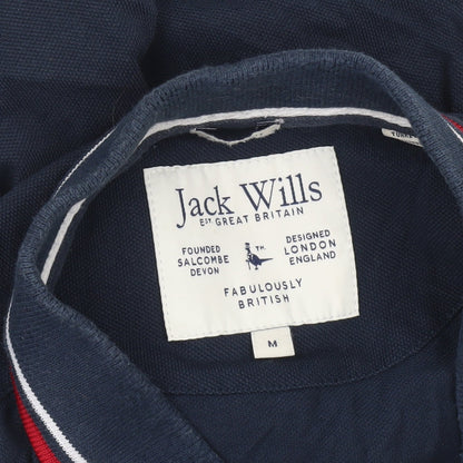 Mens UK Size M Jack Wills 100% Cotton Polo Shirt
