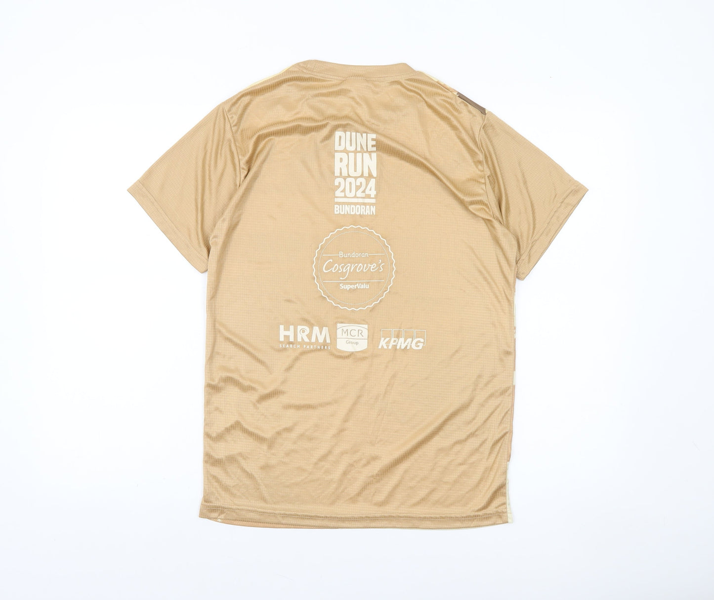 RVI Sports Men's Beige Running T-Shirt M Camouflage Quick Dry