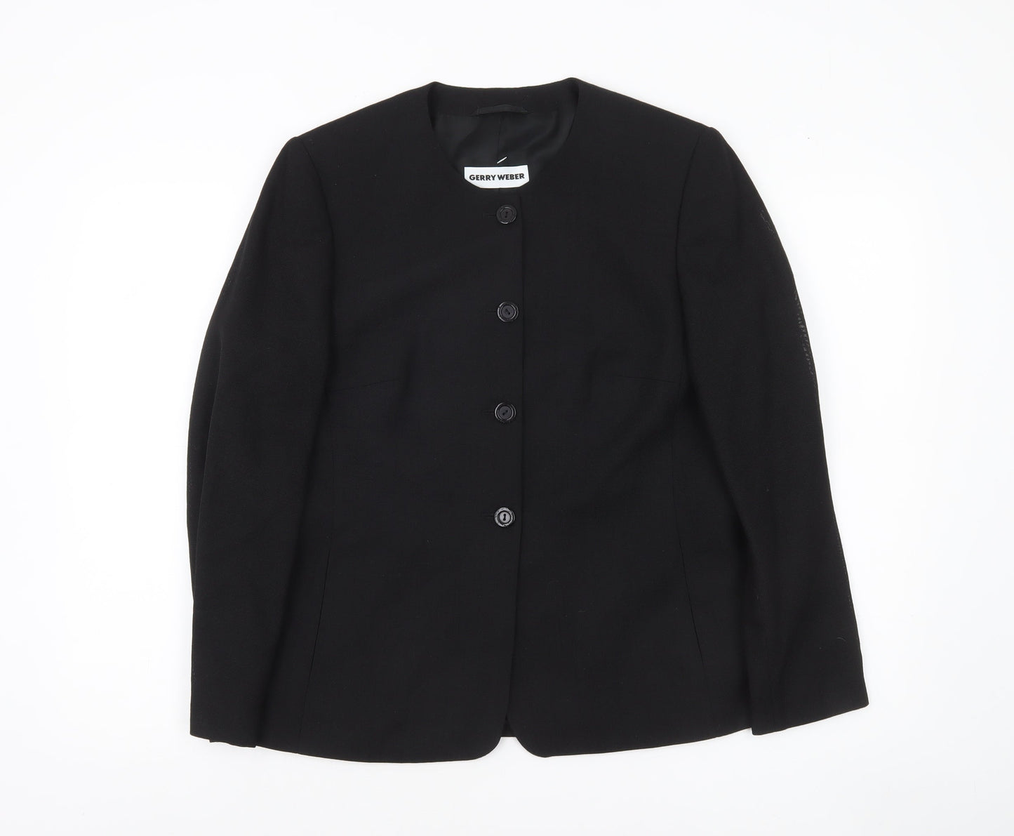 Womens UK Size 12 Gerry Weber Regular Black Blazer