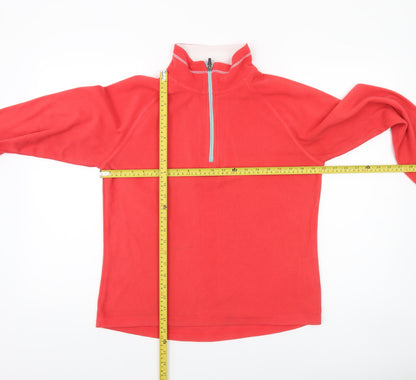 Womens UK Size L Trespass Red Pullover Sweatshirt