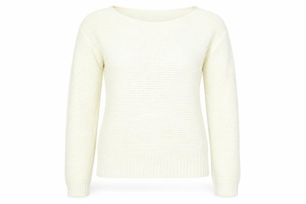 Womens UK Size S VERO MODA Ivory Pullover Jumper