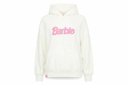 Womens UK Size S Barbie Ivory Pullover Hoodie