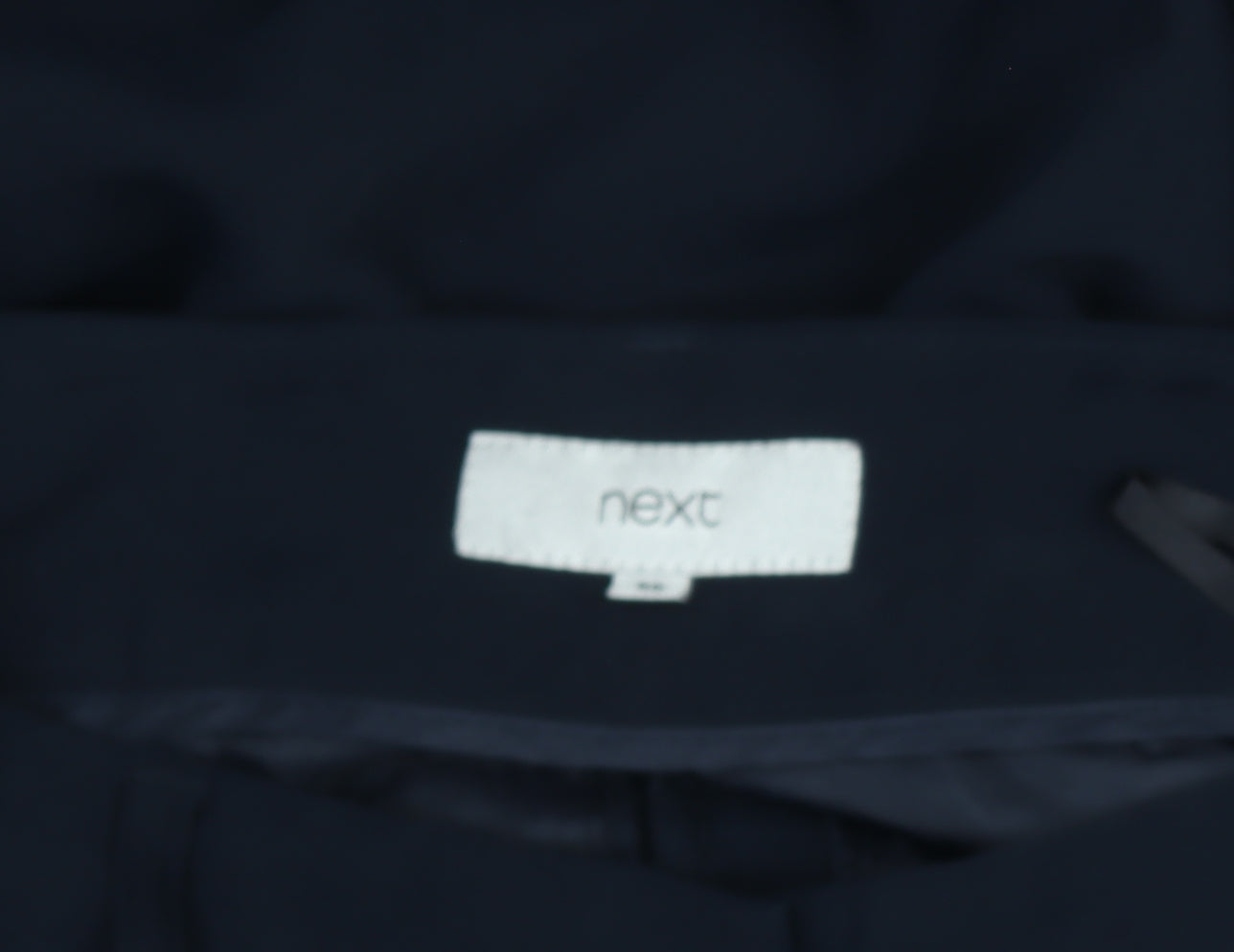 Next Womens Black Size 8 Slim Fit Stretch Dress Pants