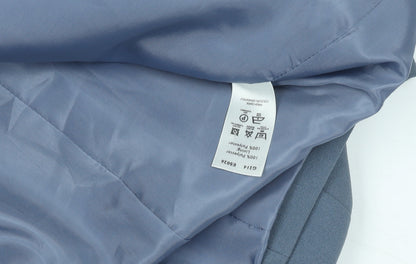 Womens UK Size M Essentials Regular Blue Suit Jacket
