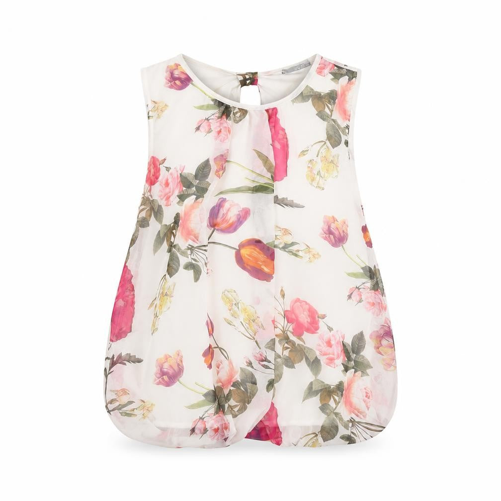 Womens UK Size 10 Quiz Multicoloured Basic Blouse