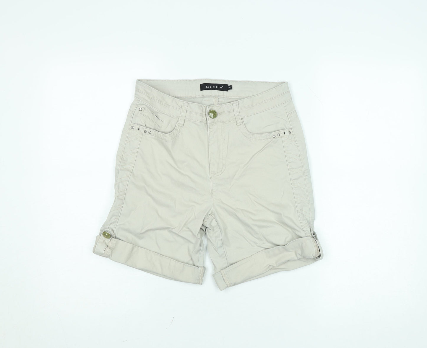 Womens UK Size 10 Micha Regular Fit Chino Shorts