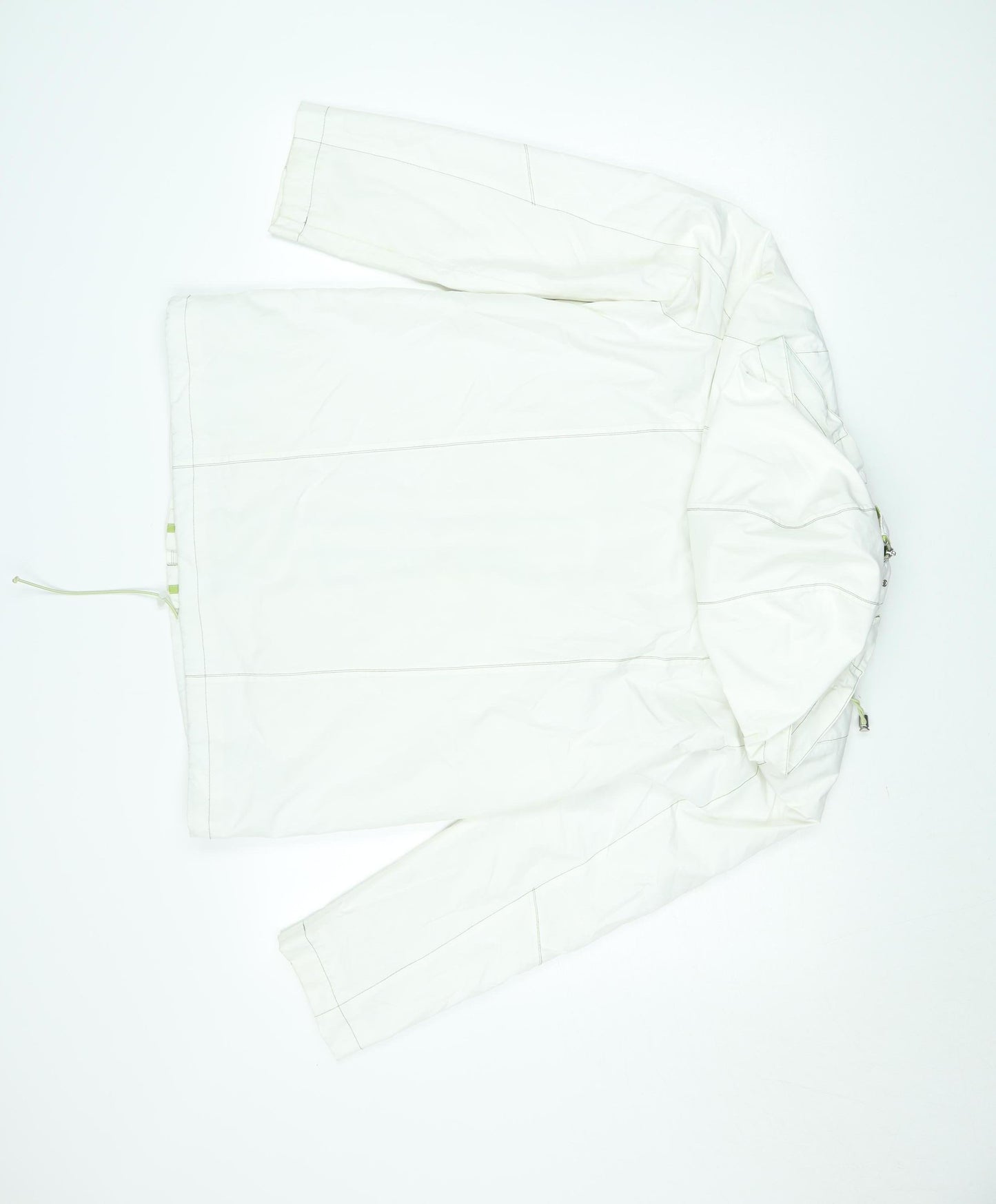 Womens UK Size 10 Summer Edition White Anorak Coat