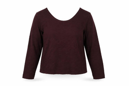 Womens UK Size XL Gallery Red Basic T-Shirt