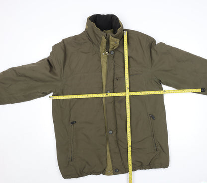 Mens UK Size 40 Bush Green Puffer Jacket