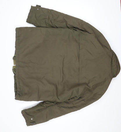 Mens UK Size 40 Bush Green Puffer Jacket